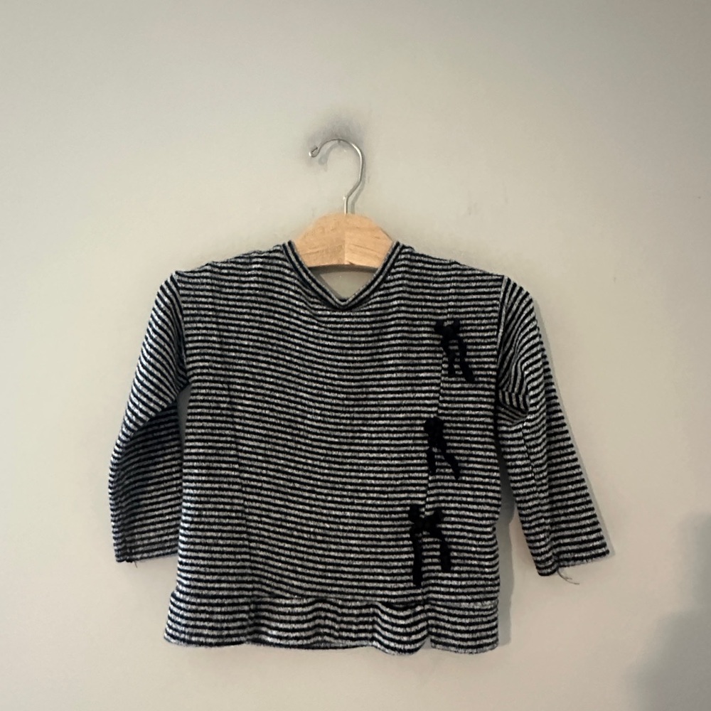 $14 ADD ON zara stripe top bows 2-3Y Hanna Andersson Mini Boden Baby Gap